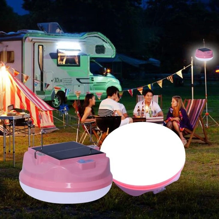 Bärbar Solar Camping Light