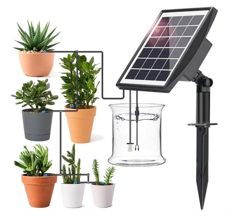 Solar trädgårdsbevattningssystem